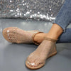 Nouvelles sandales tendances avec strass