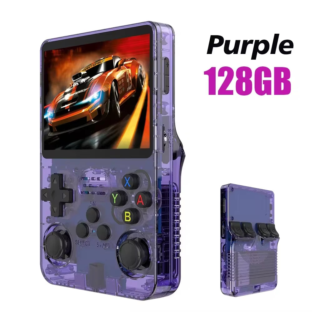 BOYHOM NEW  Retro Video Game Console Linux System 3.5 Inch IPS Screen Portable Pocket Player 64GB 128G Games Best Kids Gifts