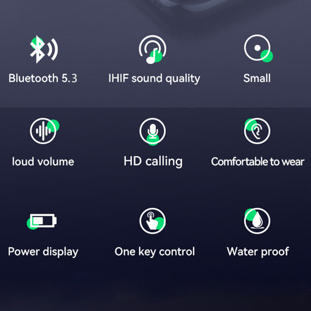 Écouteurs Bluetooth 5.3