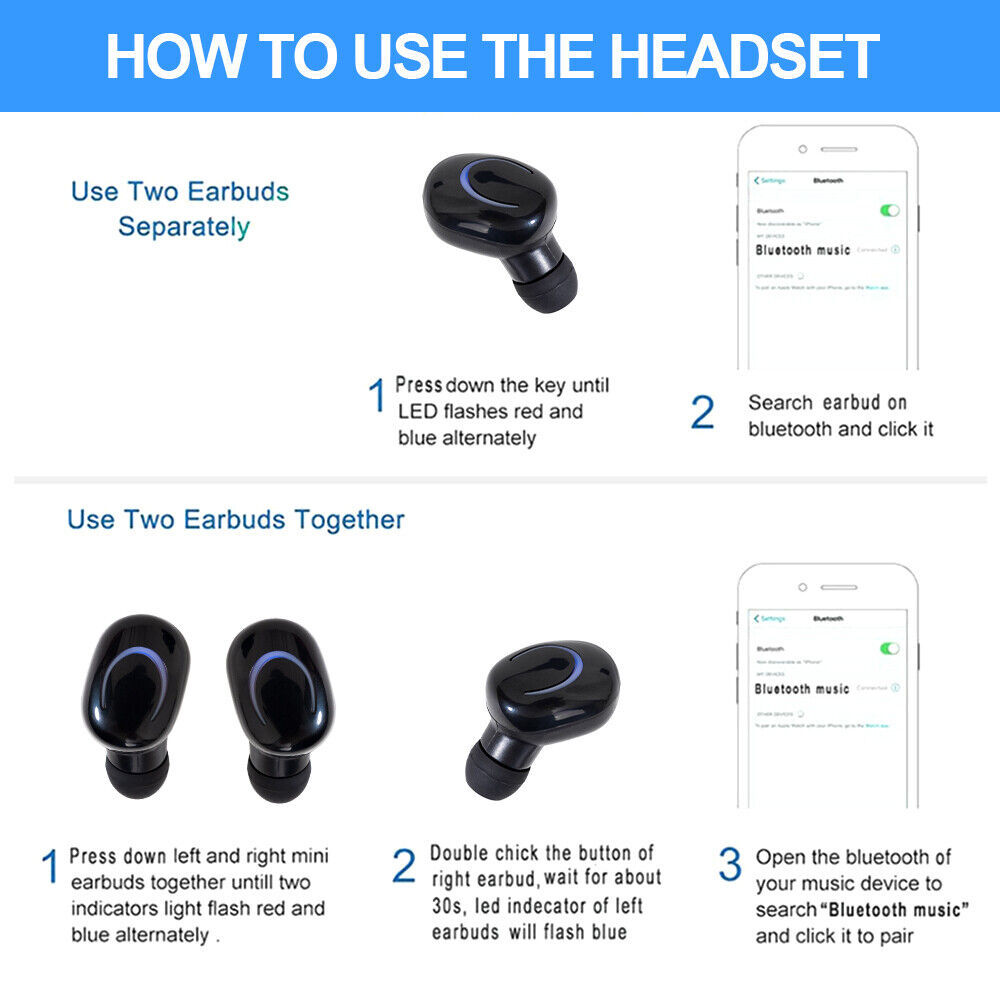 Écouteurs Bluetooth 5.3