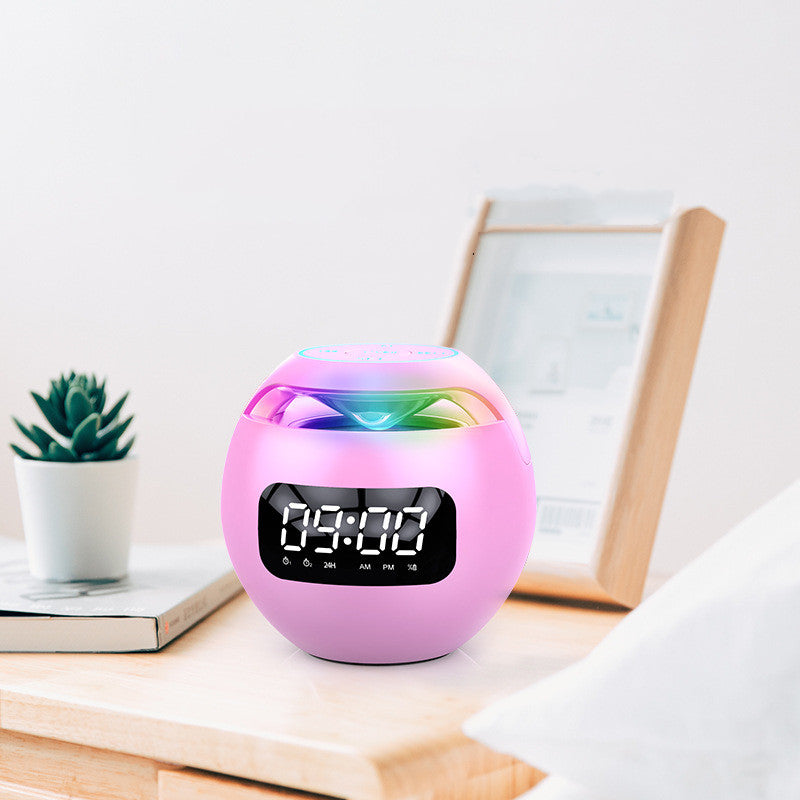 Smart alarm clock Bluetooth speaker 