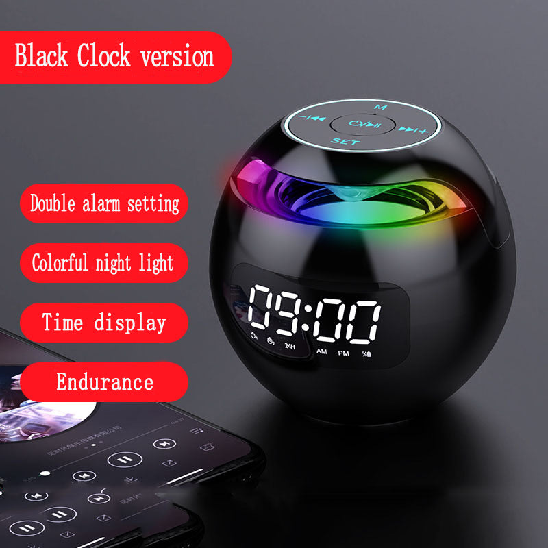 Smart alarm clock Bluetooth speaker 