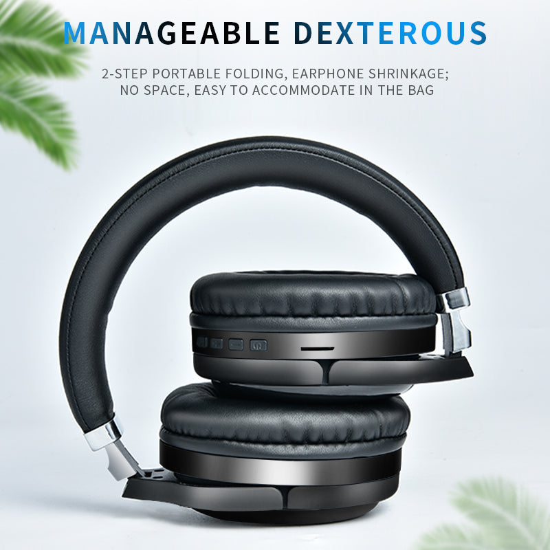 Portable stereo headphones