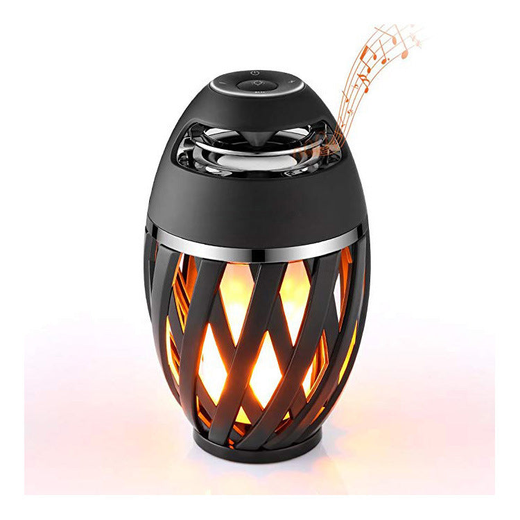 LED flame speaker